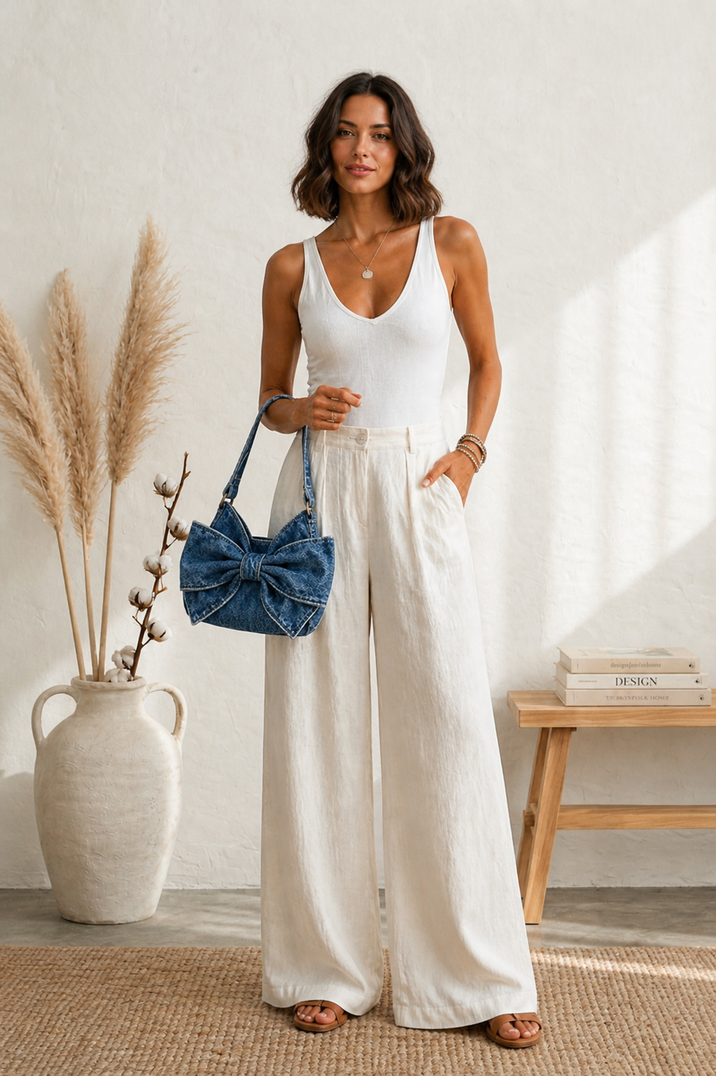 Denim Handbag