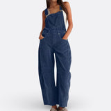 Platus Kojų Jumpsuitas