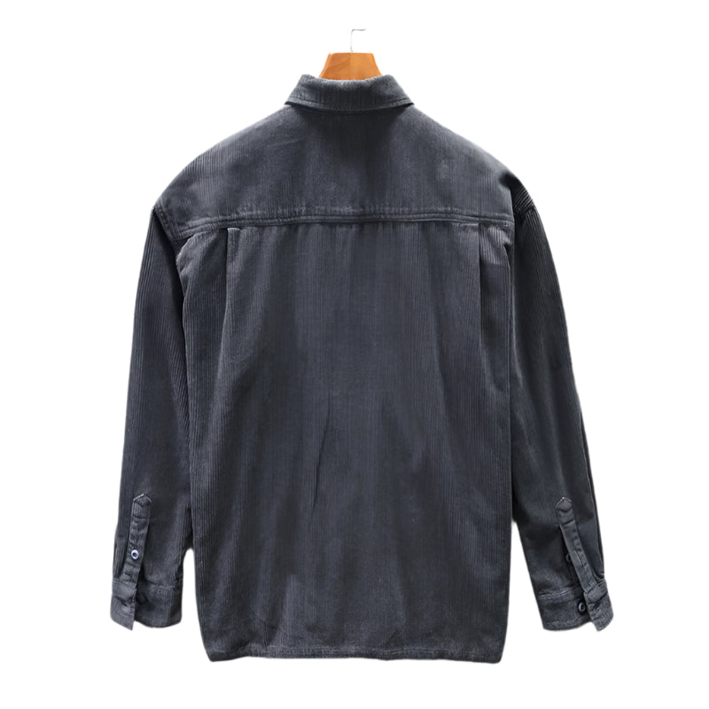 Textured Surface Corduroy Shirt