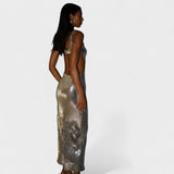 Sparkling Silver - Evening Dress