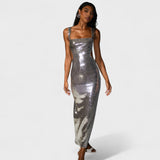 Sparkling Silver - Evening Dress