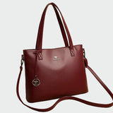 Elegantiška klasikinė rankinė (Bordo)
