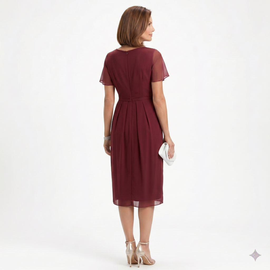 Stilinga Elegantiška Suknelė (Raudona 2)