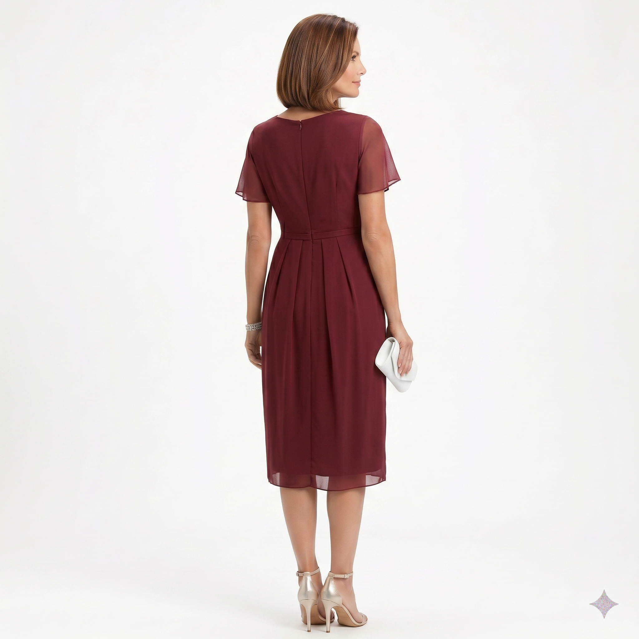 Stilinga Elegantiška Suknelė (Raudona 2)