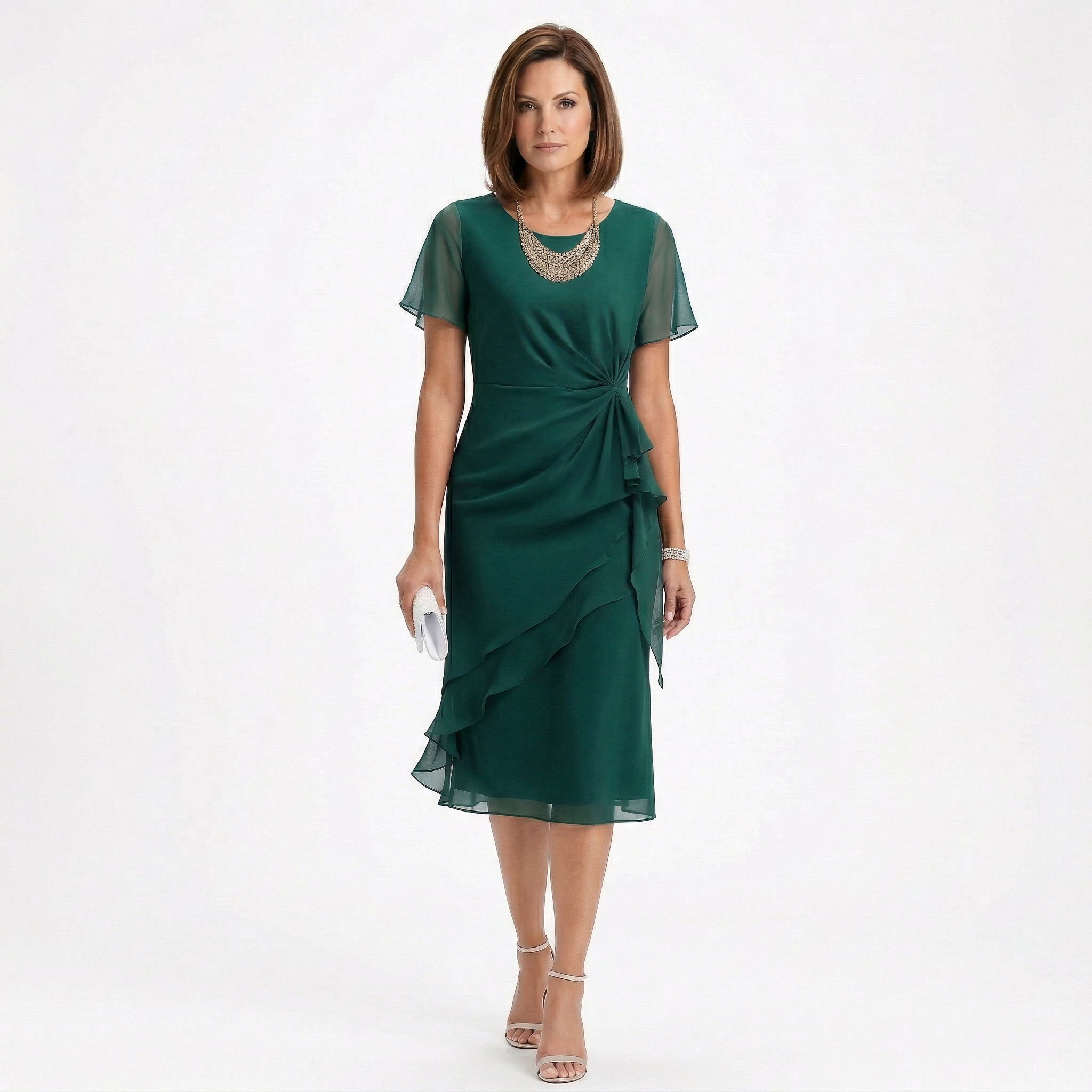 Stilinga Elegantiška Suknelė (Raudona 2)