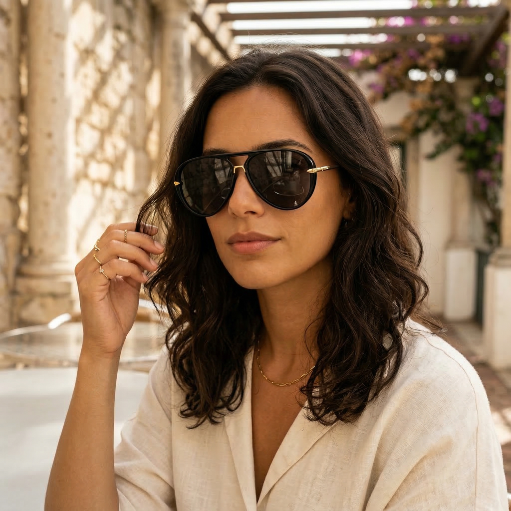 Aviator Style Sunglasses