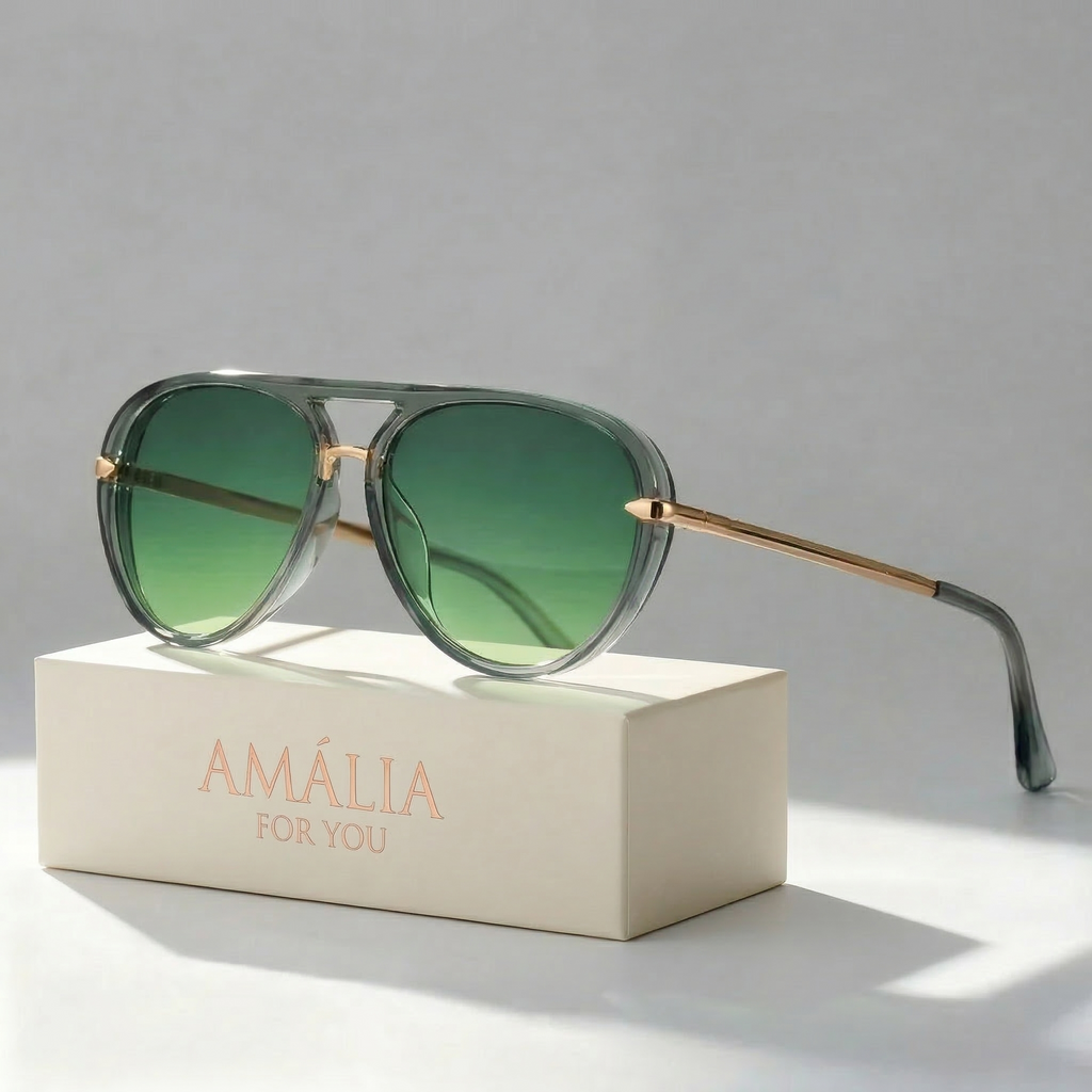 Aviator Style Sunglasses