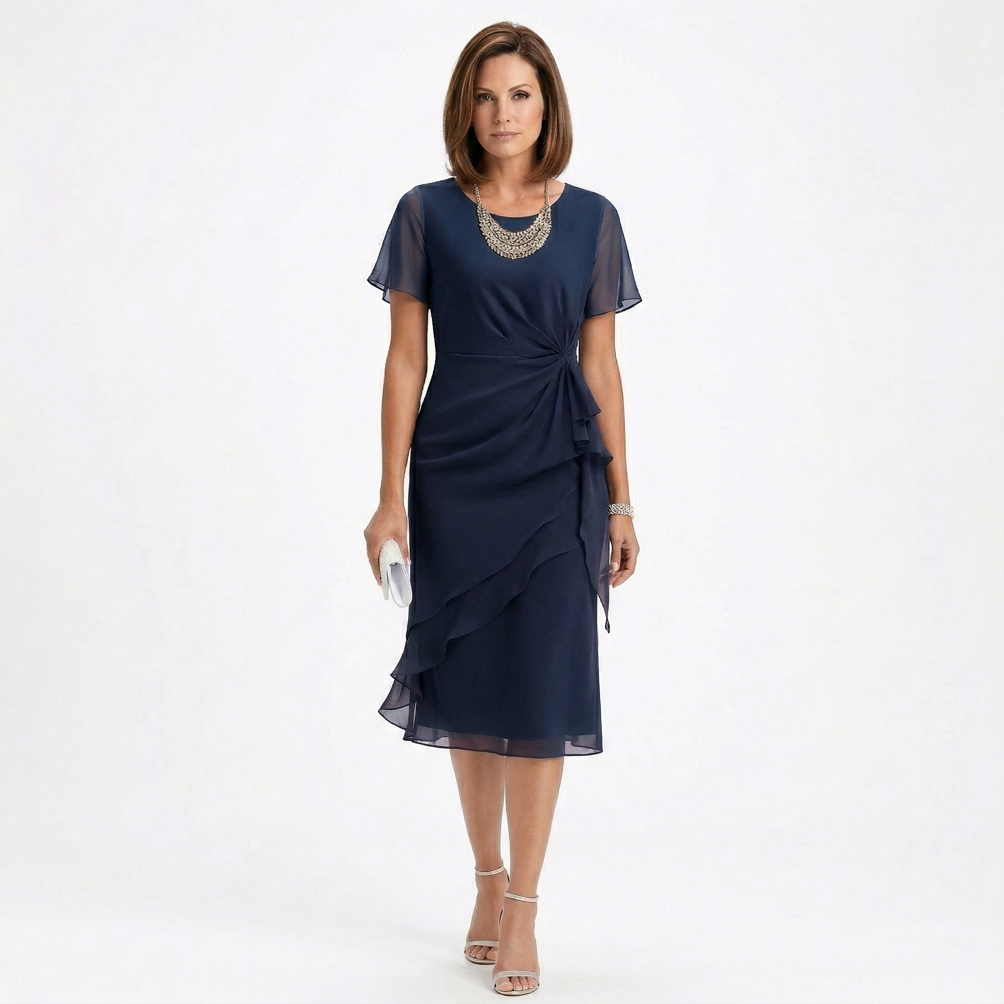 Stilinga Elegantiška Suknelė (Raudona 2)