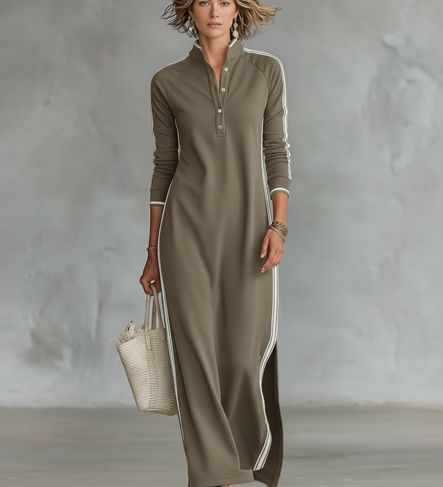 Stilinga Maxi Suknelė (Juoda 2)