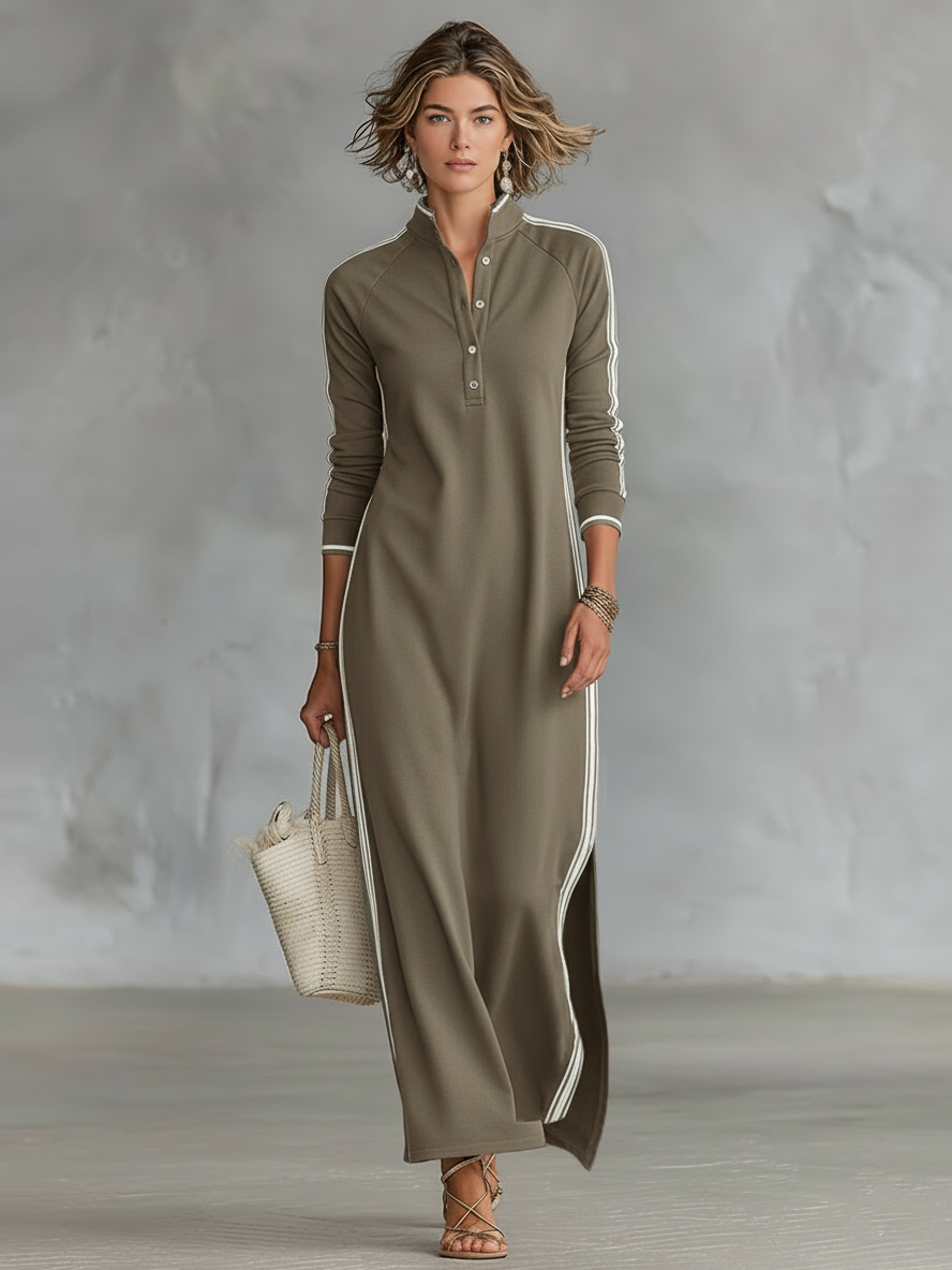 Stilinga Maxi Suknelė (Juoda 2)