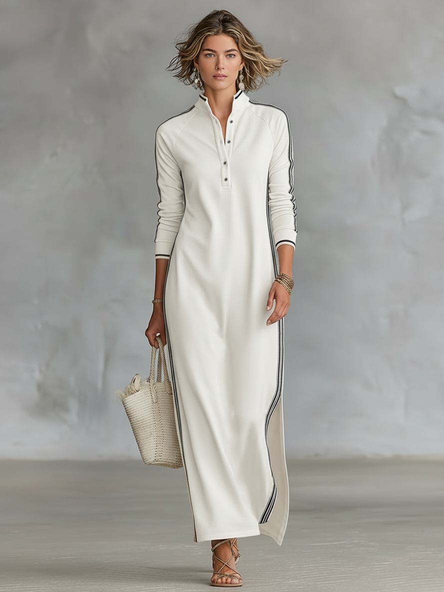 Stilinga Maxi Suknelė (Juoda 2)