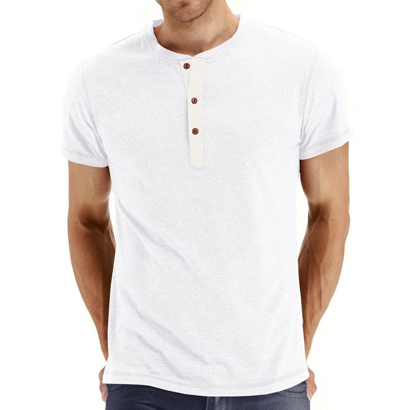 Henley T-Shirt - Soft Fabric