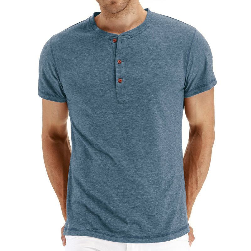 Henley T-Shirt - Soft Fabric