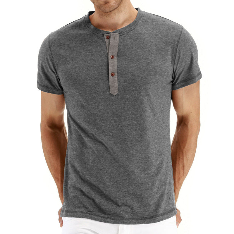 Henley T-Shirt - Soft Fabric