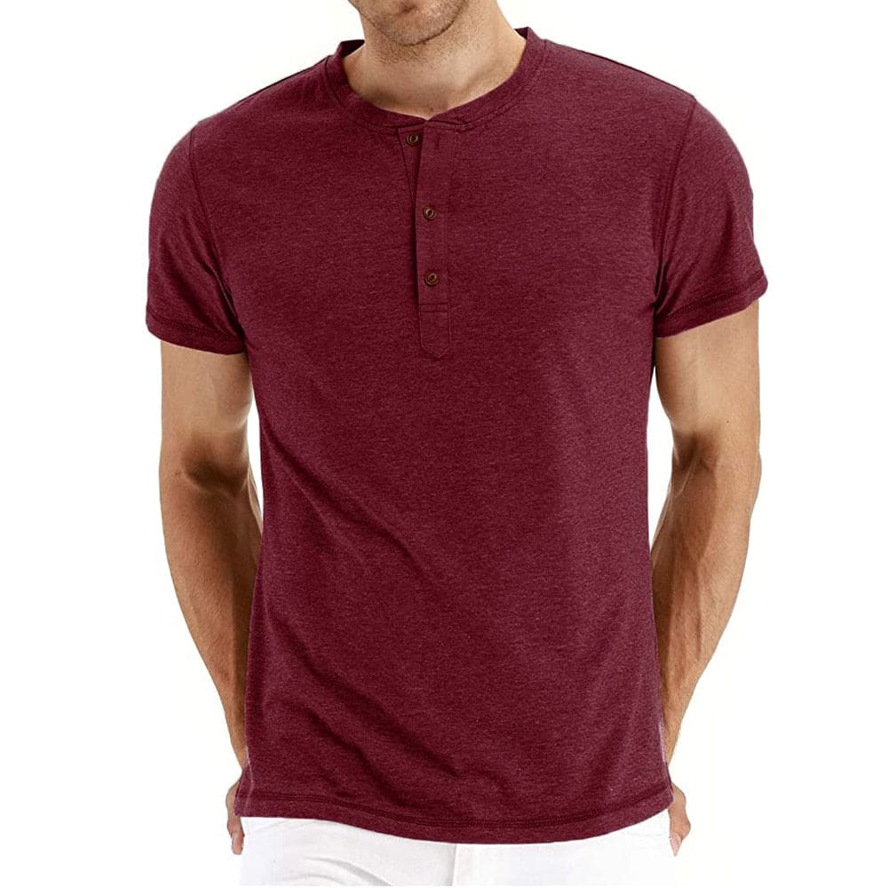 Henley T-Shirt - Soft Fabric