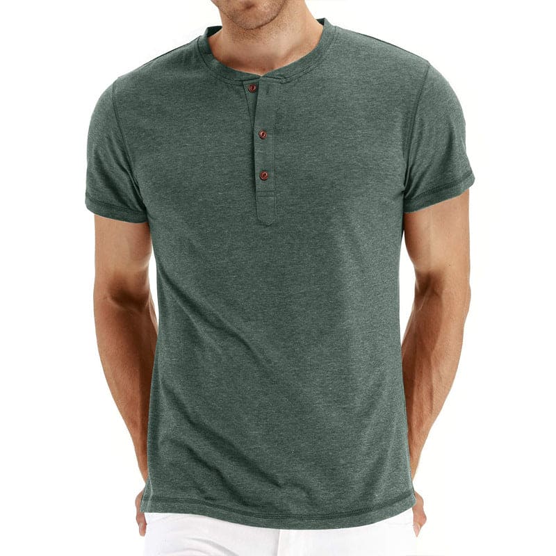 Henley T-Shirt - Soft Fabric