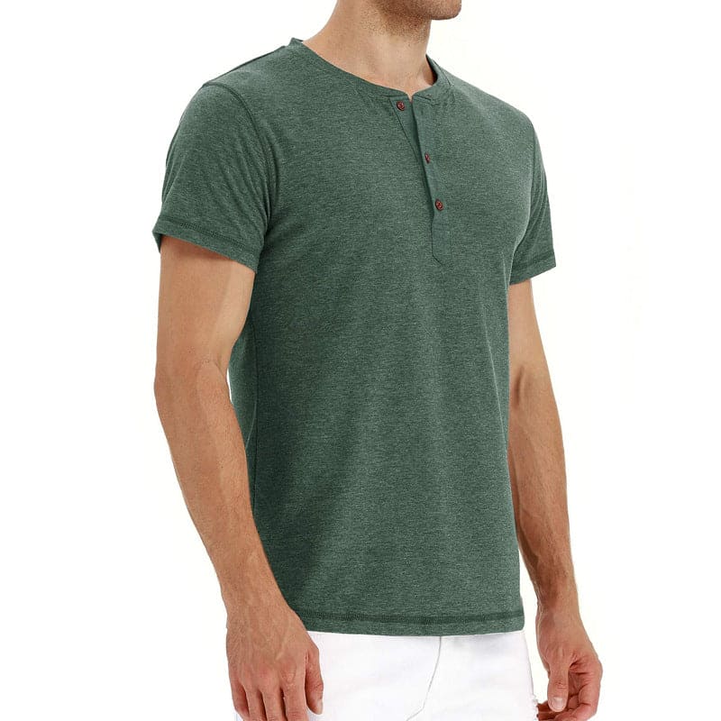 Henley T-Shirt - Soft Fabric