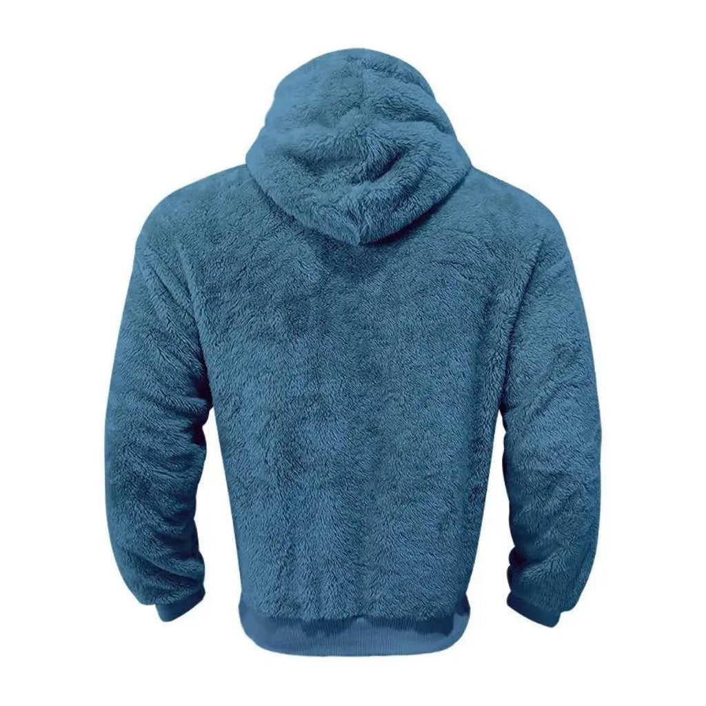 Fleece Blend Hoodie with Hood