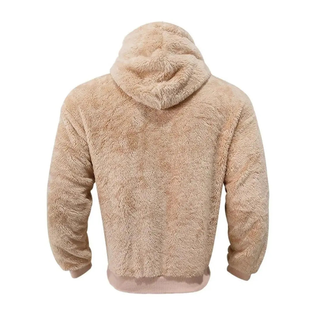Fleece Blend Hoodie with Hood
