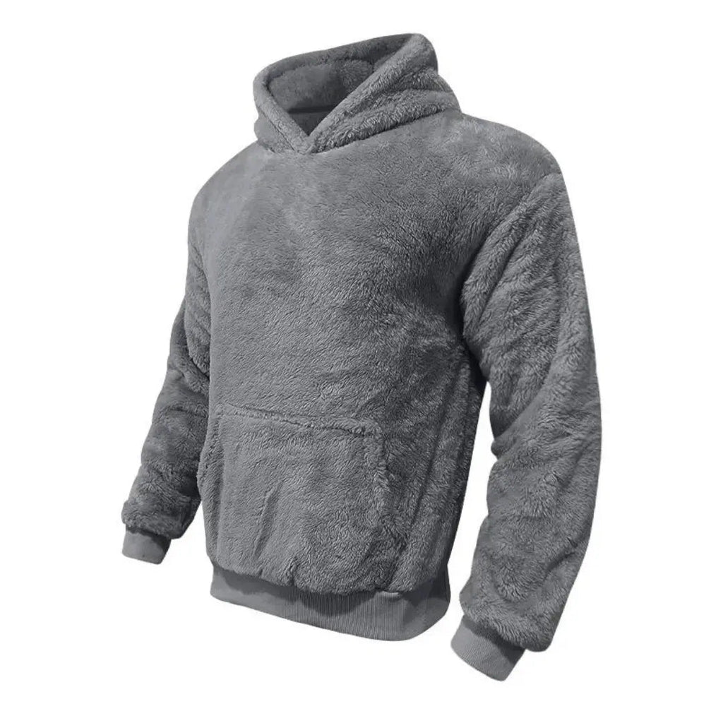 Fleece Blend Hoodie with Hood