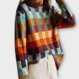 Megztinis su Apvalia Iškirpte