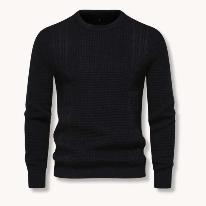 Patchwork Tricot Sweater