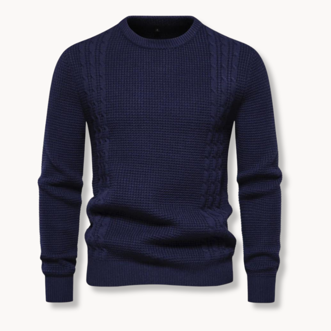 Patchwork Tricot Sweater