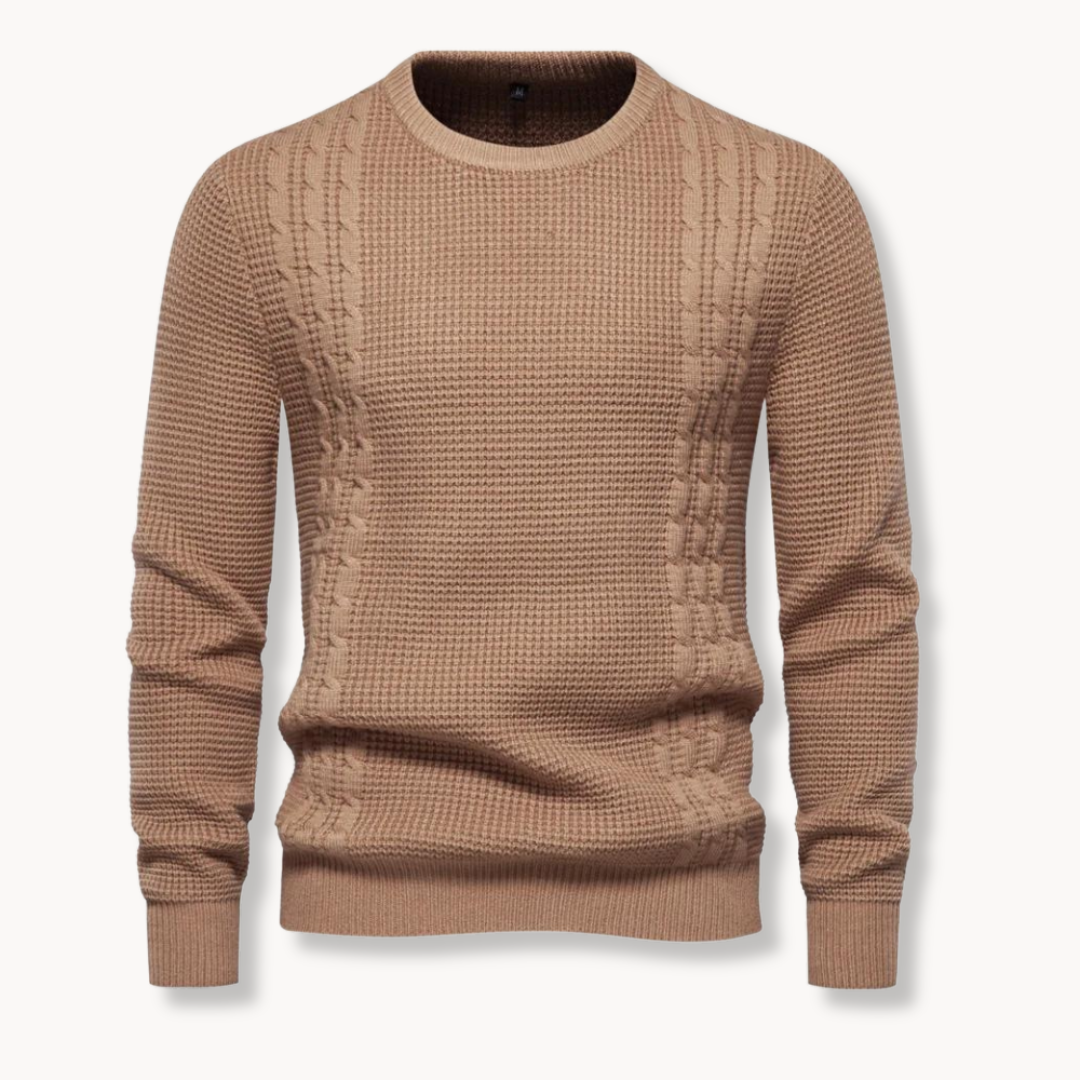Patchwork Tricot Sweater