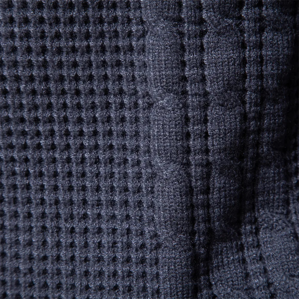 Patchwork Tricot Sweater
