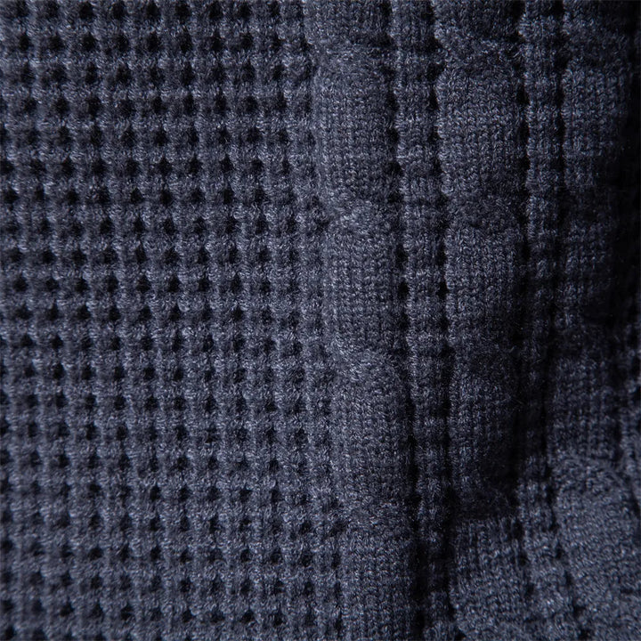 Patchwork Tricot Sweater