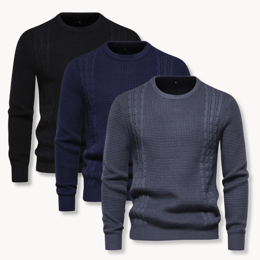 Patchwork Tricot Sweater