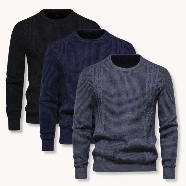 Patchwork Tricot Sweater