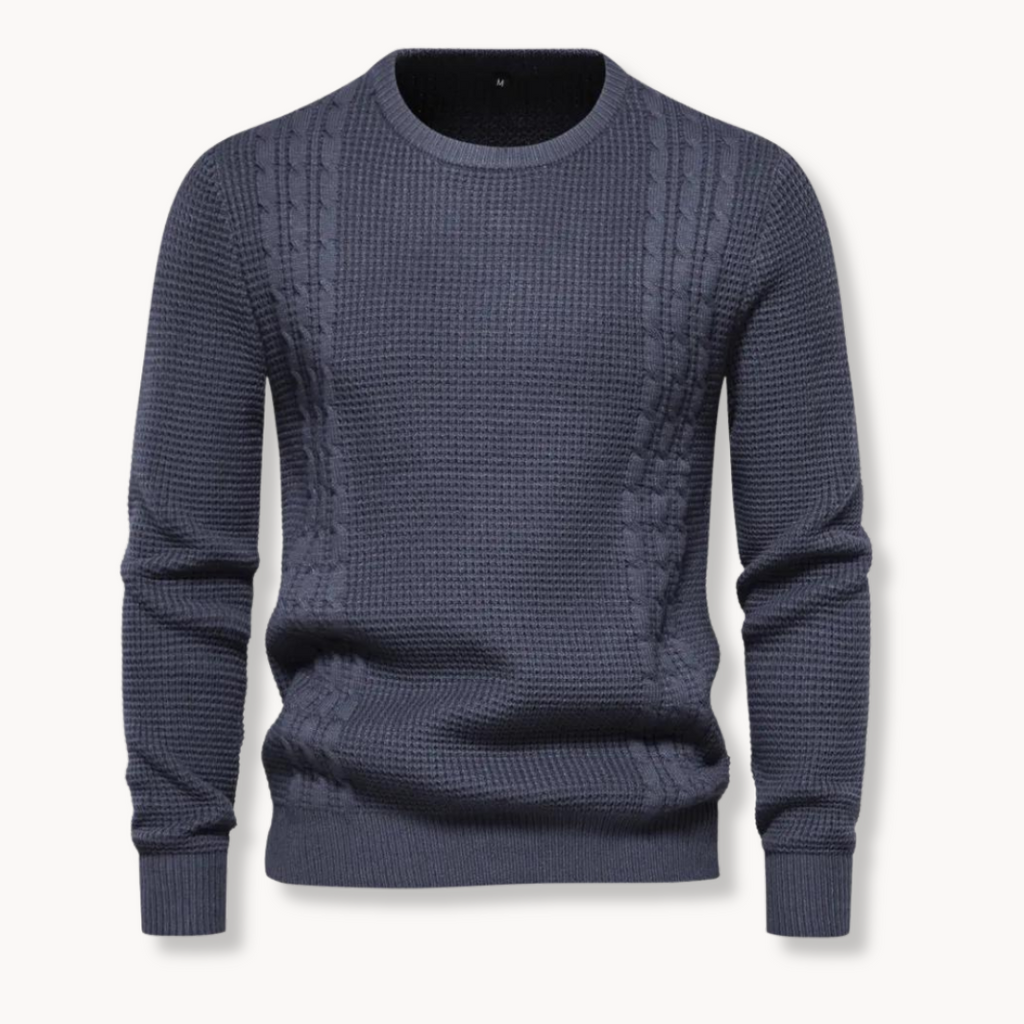 Patchwork Tricot Sweater