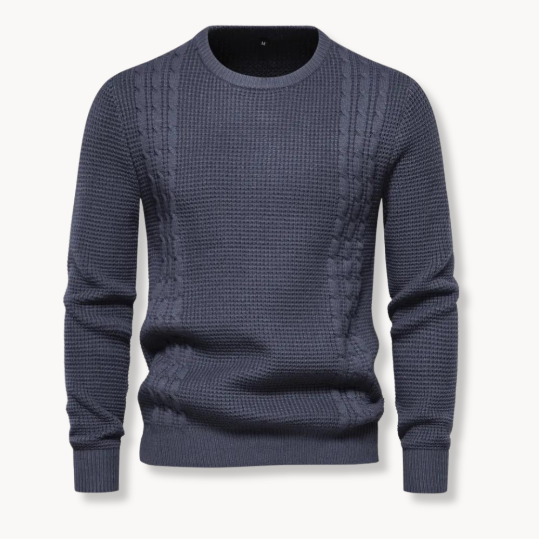 Patchwork Tricot Sweater