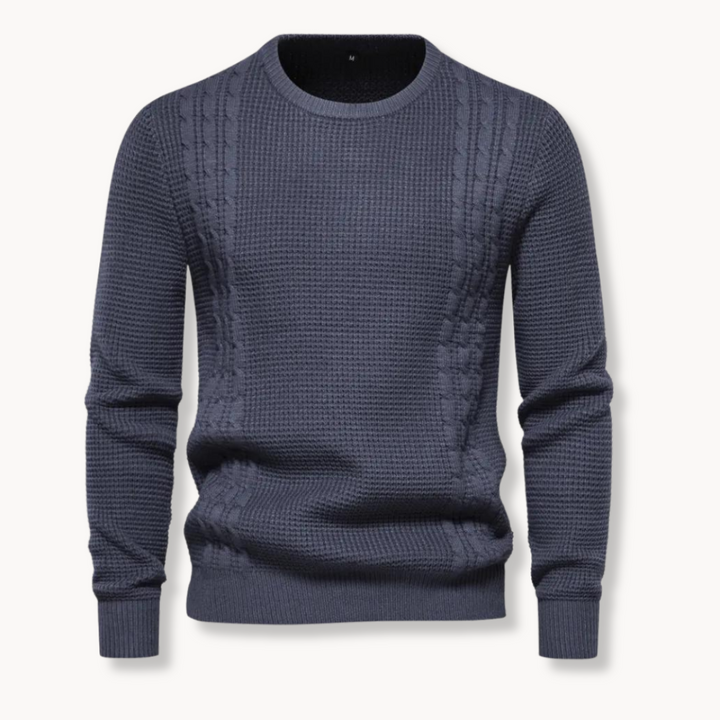 Patchwork Tricot Sweater