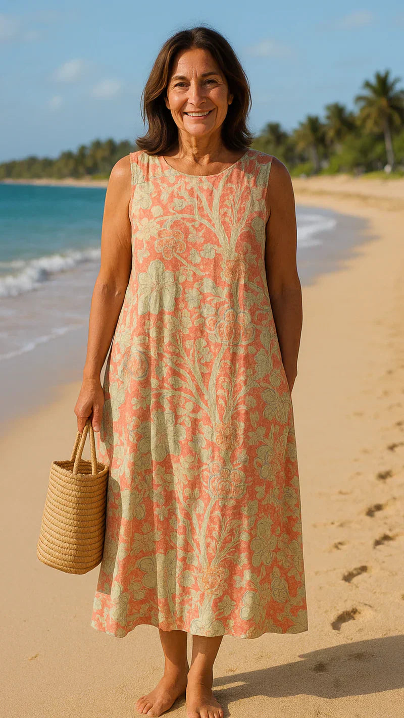 Retro Floral Dress