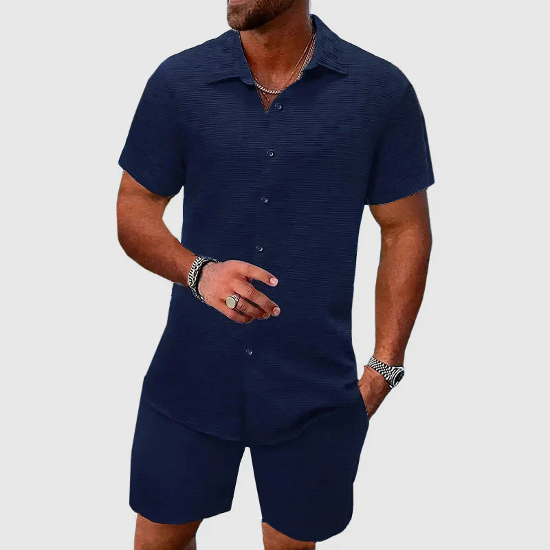 Textured Loungewear Set