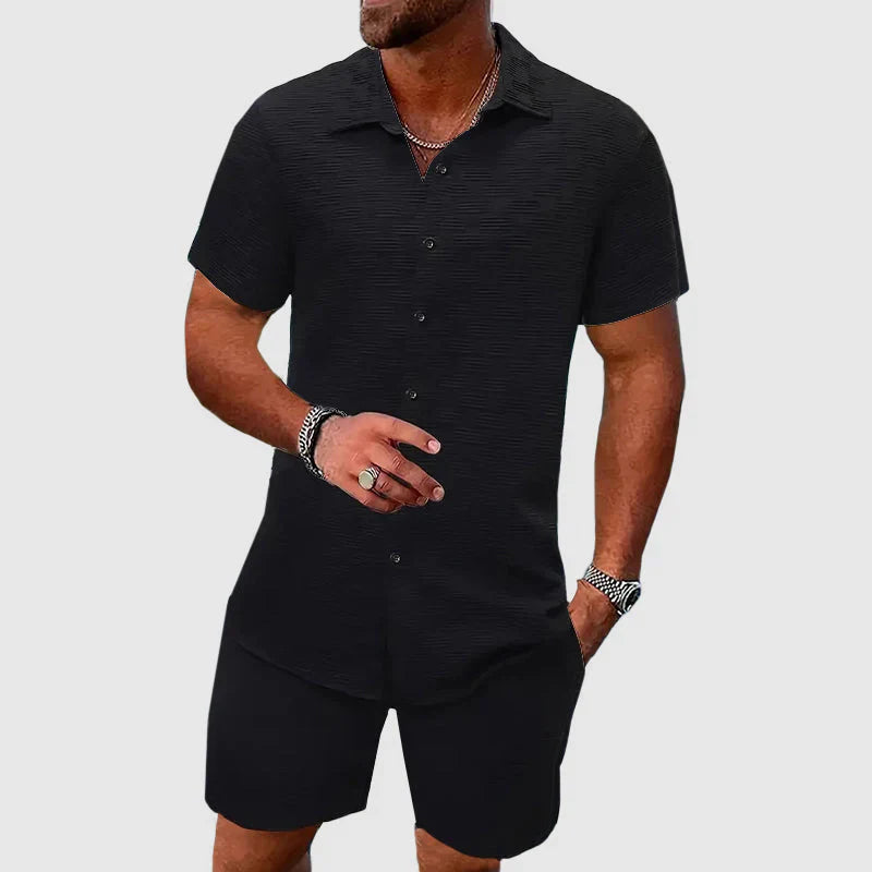 Textured Loungewear Set