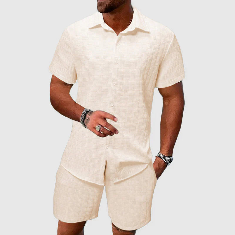 Textured Loungewear Set