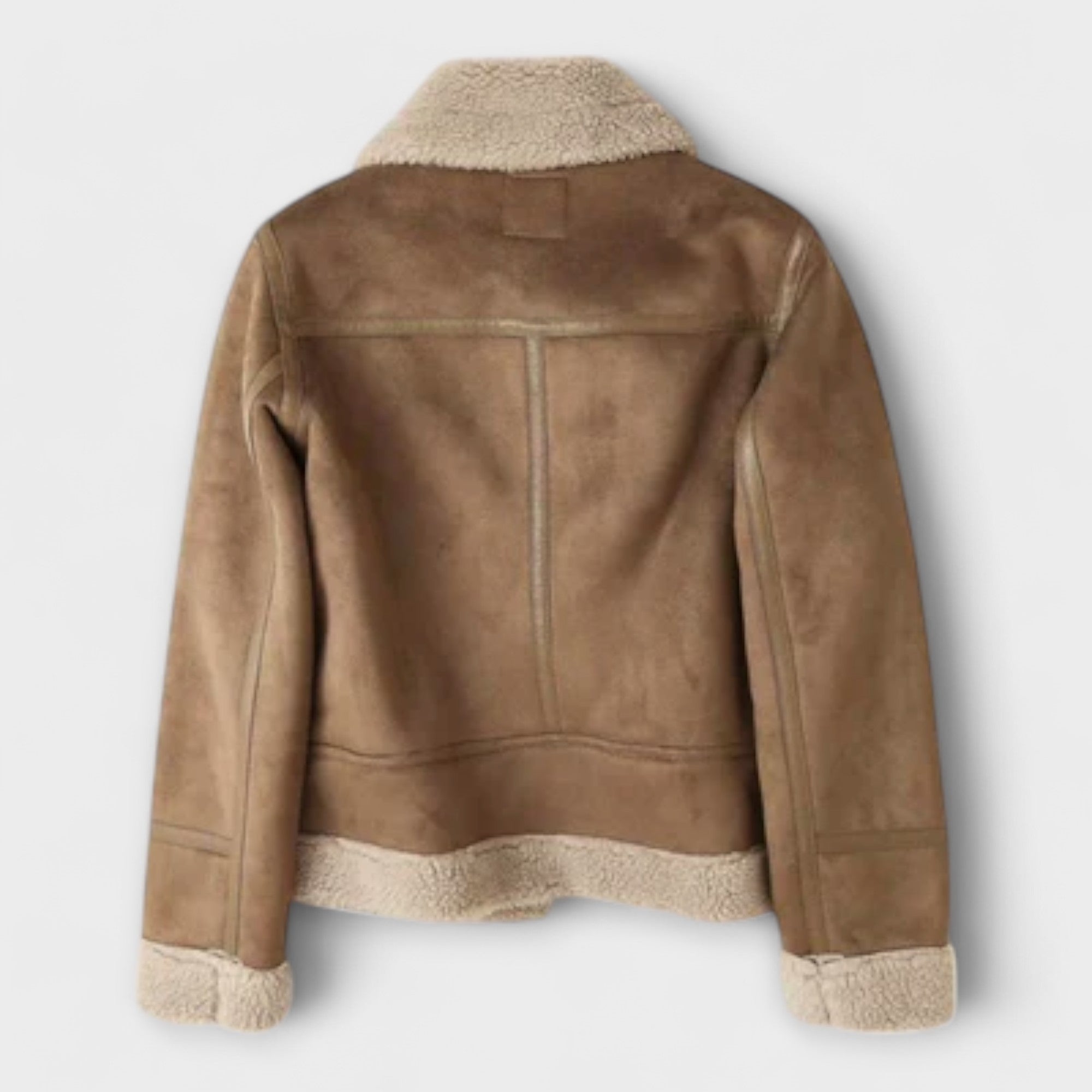 Suede Aviator Jacket