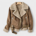 Suede Aviator Jacket