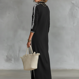 Stilinga Maxi Suknelė (Juoda 2)