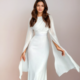Long Satin Dress