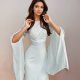 Long Satin Dress