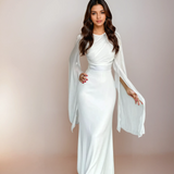 Long Satin Dress