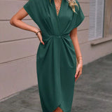 Midi Wrap Dress