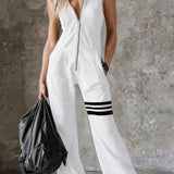 Retro Sport Set with Hood and Stripes
