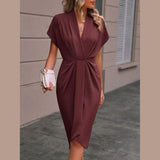 Midi Wrap Dress