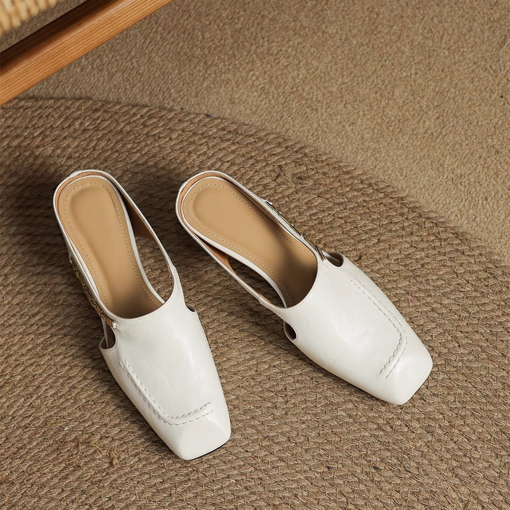Avella Leather Slippers