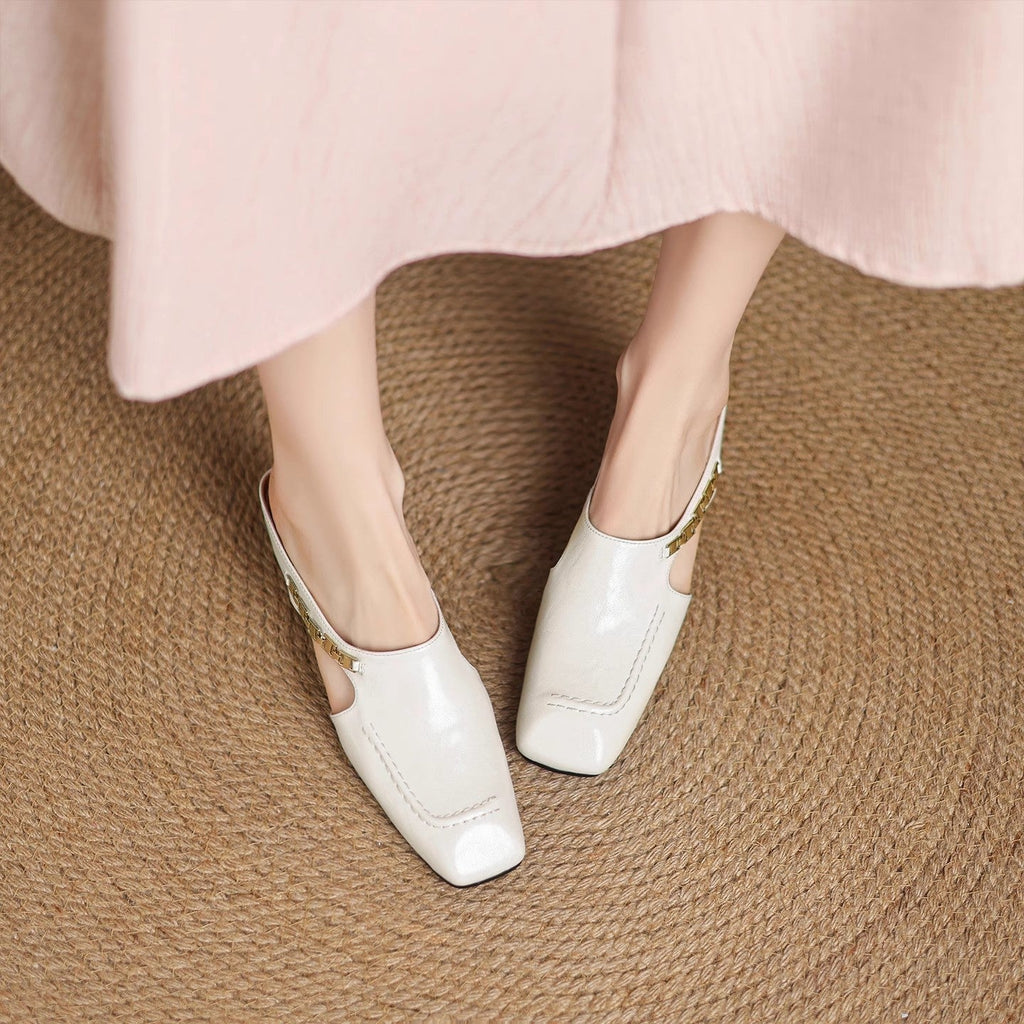 Avella Leather Slippers